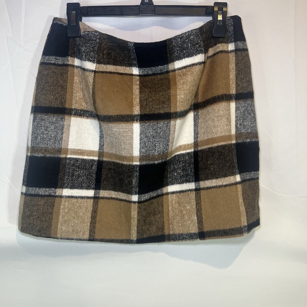 Plaid Skirt Womens Medium Pencil Mini High Waist Bodycon Christmas Cottage‎ Core